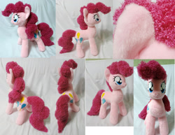 Size: 3500x2703 | Tagged: safe, artist:rens-twin, character:pinkie pie, species:pony, irl, photo, plushie, solo