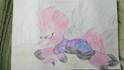 Size: 5312x2988 | Tagged: safe, artist:straighttothepointstudio, artist:sttpstudios, character:tempest shadow, species:pony, my little pony: the movie (2017), female, solo, traditional art