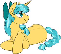 Size: 535x481 | Tagged: safe, artist:the-chibster, oc, oc only, oc:ducky ink, species:pony, species:unicorn
