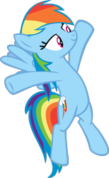 Size: 3500x5669 | Tagged: safe, artist:michaelsety, character:rainbow dash, episode:horse play, g4, my little pony: friendship is magic, season 8, female, lidded eyes, simple background, solo, transparent background, vector
