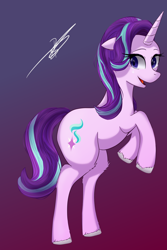 Size: 2000x3000 | Tagged: safe, artist:galinn-arts, character:starlight glimmer, species:pony, species:unicorn, crying, female, solo, tears of joy