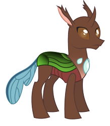Size: 968x1112 | Tagged: safe, artist:andrevus, oc, oc only, species:changeling, species:reformed changeling, changedling oc, male, simple background, solo, transparent background, vector
