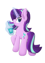 Size: 2500x3500 | Tagged: safe, artist:sol-r, character:starlight glimmer, species:pony, species:unicorn, female, looking at you, mare, milkshake, simple background, solo, transparent background, vector