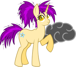 Size: 3551x3105 | Tagged: safe, artist:catnipfairy, oc, oc only, oc:shattered light, species:pony, species:unicorn, colored pupils, female, high res, mare, raised hoof, simple background, solo, transparent background, vector, wingding eyes