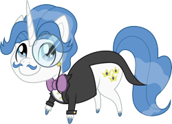 Size: 4594x3326 | Tagged: safe, artist:catnipfairy, character:fancypants, species:pony, species:unicorn, chibi, male, plot, simple background, smiling, solo, stallion, transparent background, vector