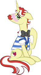 Size: 2178x4014 | Tagged: safe, artist:catnipfairy, character:flam, species:pony, species:unicorn, blushing, floppy ears, male, simple background, sitting, solo, stallion, transparent background, vector