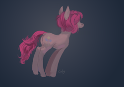 Size: 500x352 | Tagged: safe, artist:cabyowl, character:pinkie pie, alternate hairstyle, female, solo