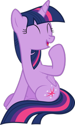 Size: 2048x3415 | Tagged: safe, artist:jp, character:twilight sparkle, character:twilight sparkle (alicorn), species:alicorn, species:pony, episode:yakity-sax, g4, my little pony: friendship is magic, .svg available, eyes closed, female, laughing, simple background, solo, transparent background, vector
