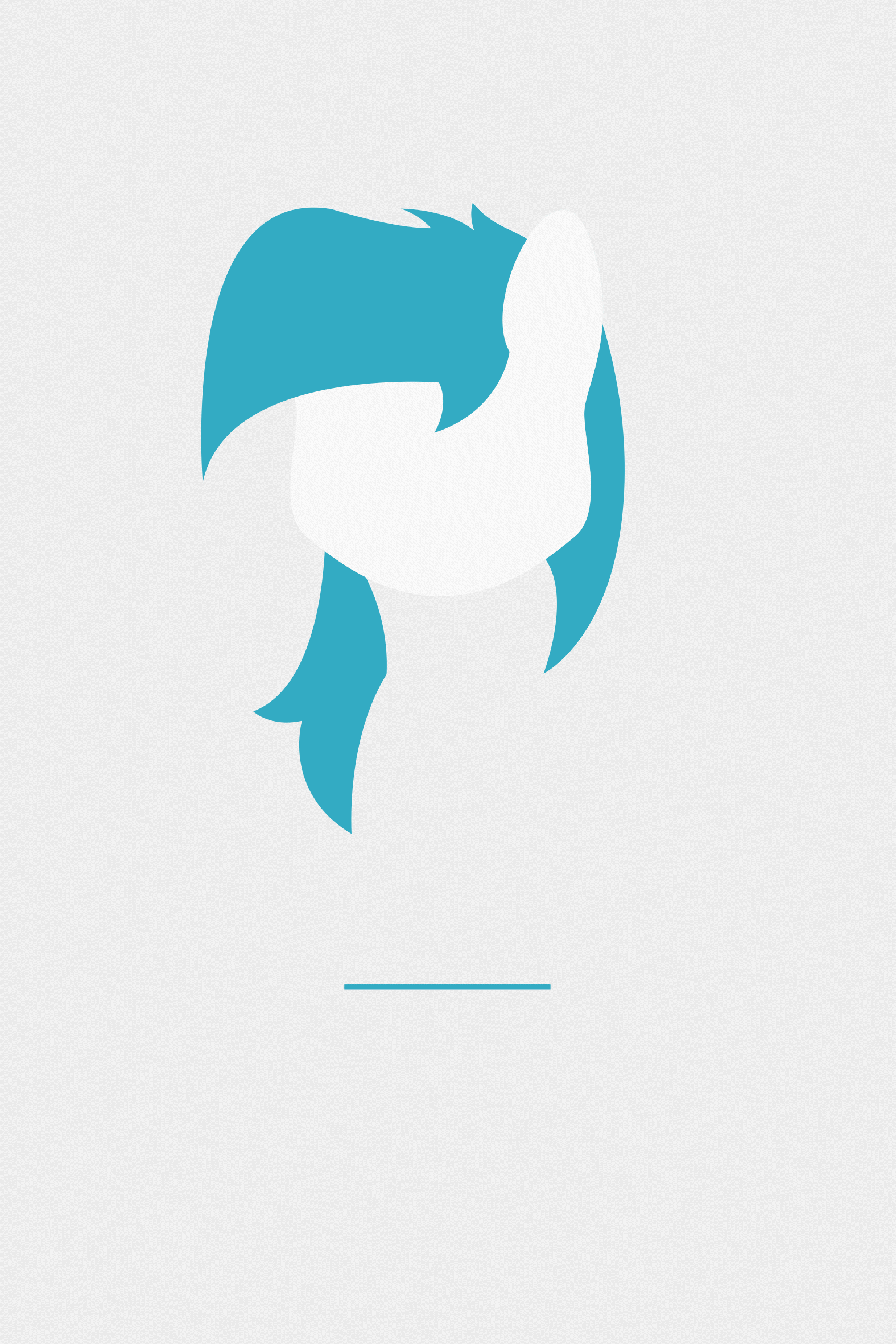 Size: 1575x2362 | Tagged: safe, artist:zylgchs, oc, oc only, oc:cynosura, species:pegasus, species:pony, animated, cutie mark, female, gif, lineless, loading screen, mare, minimalist, modern art, silhouette, simple background, solo, vector