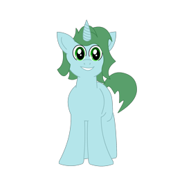 Size: 1600x1600 | Tagged: safe, artist:minus, derpibooru original, oc, oc only, oc:chess piece, species:pony, species:unicorn, 2019 community collab, derpibooru community collaboration, looking at you, male, simple background, smiling, solo, transparent background