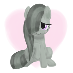 Size: 2000x2000 | Tagged: safe, artist:sazanamibd, character:marble pie, species:earth pony, species:pony, female, mare, solo