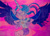 Size: 1280x920 | Tagged: safe, artist:malevolentsamson, character:midnight sparkle, character:twilight sparkle, character:twilight sparkle (scitwi), species:eqg human, equestria girls:legend of everfree, g4, my little pony: equestria girls, my little pony:equestria girls, angry, camp everfree outfits, clothing, magic, midnight sparkle, rage, shorts, traditional art, transformation