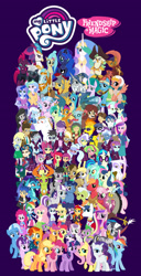 Size: 1552x3030 | Tagged: safe, artist:conthauberger, character:apple bloom, character:applejack, character:big mcintosh, character:bon bon, character:bulk biceps, character:capper dapperpaws, character:captain celaeno, character:cheerilee, character:dean cadance, character:derpy hooves, character:discord, character:dj pon-3, character:doctor whooves, character:flash magnus, character:fluttershy, character:gallus, character:gilda, character:granny smith, character:grubber, character:lyra heartstrings, character:meadowbrook, character:microchips, character:mistmane, character:night light, character:ocellus, character:octavia melody, character:pharynx, character:pinkie pie, character:prince pharynx, character:princess cadance, character:princess celestia, character:princess ember, character:princess flurry heart, character:princess luna, character:princess skystar, character:principal celestia, character:queen novo, character:rainbow dash, character:rarity, character:rockhoof, character:sandalwood, character:sandbar, character:scootaloo, character:shining armor, character:silverstream, character:smolder, character:somnambula, character:songbird serenade, character:spike, character:spike (dog), character:spitfire, character:star swirl the bearded, character:starlight glimmer, character:sunburst, character:sunset shimmer, character:sweetie belle, character:sweetie drops, character:tempest shadow, character:thorax, character:time turner, character:trixie, character:twilight sparkle, character:twilight sparkle (alicorn), character:twilight sparkle (scitwi), character:twilight velvet, character:vice principal luna, character:vinyl scratch, character:wiz kid, character:yona, character:zecora, species:alicorn, species:anthro, species:changeling, species:classical hippogriff, species:dog, species:dragon, species:earth pony, species:eqg human, species:griffon, species:hippogriff, species:pegasus, species:pony, species:reformed changeling, species:seapony (g4), species:unicorn, species:yak, equestria girls:friendship games, g4, my little pony: equestria girls, my little pony: the movie (2017), my little pony:equestria girls, alumnus shining armor, angry, anthro with ponies, armor, beauty mark, bow, broken horn, changedling brothers, clothing, colored hooves, cowboy hat, crystal prep shadowbolts, cutie mark crusaders, dragoness, ear piercing, earring, end of ponies, everypony, female, flying, hair bow, hat, horn, humane five, humane seven, humane six, jewelry, looking at you, male, mane seven, mane six, mare, merchandise, monkey swings, my little pony logo, necklace, piercing, pillars of equestria, pirate, pirate hat, ponidox, self ponidox, spread wings, standing, teenager, the end is neigh, vice principal luna, wall of tags, wings, wiz kid, wondercolts
