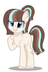 Size: 928x1378 | Tagged: safe, artist:jxst-roch, oc, oc only, species:earth pony, species:pony, female, mare, simple background, solo, transparent background