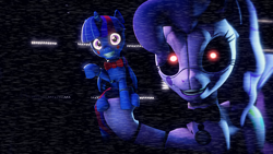 Size: 1280x720 | Tagged: safe, artist:danj16, character:pinkie pie, character:twilight sparkle, animatronic, crossover, danjacobson, five nights at freddy's, five nights at pinkie's