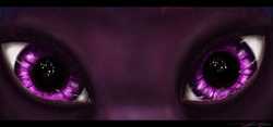 Size: 1800x840 | Tagged: safe, artist:nettrip, character:twilight sparkle, species:pony, close-up, female, looking at you, solo, staring into your soul