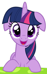 Size: 1288x2019 | Tagged: safe, alternate version, artist:jp, derpibooru original, character:twilight sparkle, character:twilight sparkle (alicorn), species:alicorn, species:pony, episode:amending fences, g4, my little pony: friendship is magic, .svg available, cute, female, floppy ears, happy, inverted mouth, open mouth, simple background, solo, svg, transparent background, twiabetes, vector