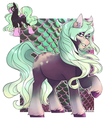 Size: 2576x2995 | Tagged: safe, artist:jeshh, oc, oc:lilly pilly, species:earth pony, species:pony, female, mare, raised hoof, solo