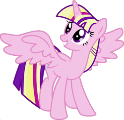 Size: 1920x1870 | Tagged: safe, artist:kamyk962, edit, character:princess cadance, character:twilight sparkle, character:twilight sparkle (alicorn), species:alicorn, species:pony, fusion, palette swap, ponyar fusion, recolor, simple background, transparent background, vector, vector edit