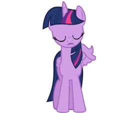 Size: 250x226 | Tagged: safe, artist:sasha-flyer, character:twilight sparkle, character:twilight sparkle (alicorn), species:alicorn, species:pony, episode:testing testing 1-2-3, g4, my little pony: friendship is magic, animated, animated png, apng for breezies, female, simple background, solo, transparent background, vector