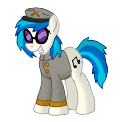 Size: 1012x1019 | Tagged: safe, artist:sketchymouse, character:dj pon-3, character:vinyl scratch, species:pony, species:unicorn, american civil war, civil war, confederate, female, mare, simple background, transparent background
