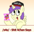 Size: 697x661 | Tagged: safe, artist:sketchymouse, character:alula, character:pluto, character:princess erroria, species:alicorn, species:pony, 4chan, alicornified, bust, cap, clothing, cupcake, female, filly, food, gradient background, hat, incredulous, kek, meme, pluto, race swap, solo, top kek, vulgar