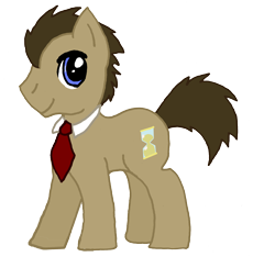 Size: 3411x3333 | Tagged: safe, artist:sketchymouse, character:doctor whooves, character:time turner, species:earth pony, species:pony, male, necktie, simple background, solo, stallion, transparent background