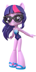 Size: 372x736 | Tagged: safe, artist:andrew hickinbottom, character:twilight sparkle, character:twilight sparkle (scitwi), species:eqg human, equestria girls:forgotten friendship, g4, my little pony: equestria girls, my little pony:equestria girls, clothing, swimsuit