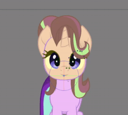 Size: 804x720 | Tagged: safe, artist:minty root, character:starlight glimmer, species:pony, species:unicorn, animated, female, looking at you, no sound, solo, toon boom, webm, wip