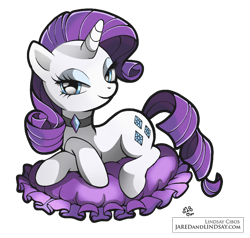 Size: 824x783 | Tagged: dead source, safe, artist:angelwaveo6, artist:lindsay cibos, edit, character:rarity, species:pony, species:unicorn, choker, color edit, colored, crossed hooves, cushion, female, mare, prone, simple background, solo, transparent background