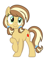 Size: 768x1024 | Tagged: safe, artist:stellamoonshine, oc, oc:apple jam, species:earth pony, species:pony, g4, female, mare, simple background, solo, transparent background