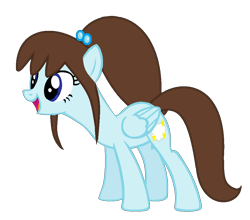 Size: 954x840 | Tagged: safe, artist:stellamoonshine, oc, oc:cotton star, species:pegasus, species:pony, g4, female, mare, simple background, solo, transparent background