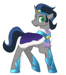 Size: 750x850 | Tagged: safe, artist:enigmadoodles, idw, character:good king sombra, character:king sombra, species:pony, g4, colored pupils, simple background, solo, transparent background