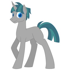 Size: 900x1000 | Tagged: safe, artist:enigmadoodles, character:stygian, species:pony, species:unicorn, g4, male, simple background, solo, white background