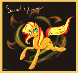 Size: 1647x1541 | Tagged: dead source, safe, artist:matrosha123, character:sunset shimmer, species:pony, species:unicorn, female, solo