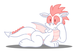 Size: 1024x734 | Tagged: safe, artist:sketchymouse, character:fizzle, species:dragon, male, solo, teenaged dragon