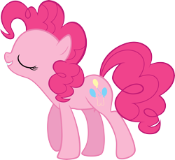 Size: 8736x8000 | Tagged: safe, artist:quasdar, character:pinkie pie, absurd resolution, simple background, transparent background, vector
