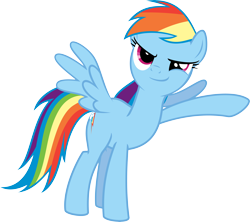 Size: 9014x8000 | Tagged: safe, artist:quasdar, character:rainbow dash, absurd resolution, female, simple background, solo, transparent background, vector