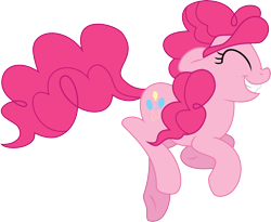 Size: 8000x6556 | Tagged: safe, artist:quasdar, character:pinkie pie, absurd resolution, simple background, transparent background, vector