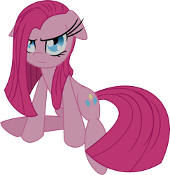 Size: 8000x8231 | Tagged: safe, artist:quasdar, character:pinkamena diane pie, character:pinkie pie, absurd resolution, simple background, transparent background, vector