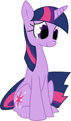 Size: 6000x10238 | Tagged: safe, artist:quasdar, character:twilight sparkle, character:twilight sparkle (unicorn), species:pony, species:unicorn, absurd resolution, female, mare, simple background, sitting, smiling, solo, transparent background, vector