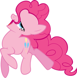 Size: 5984x6000 | Tagged: safe, artist:quasdar, character:pinkie pie, absurd resolution, female, simple background, solo, transparent background, vector