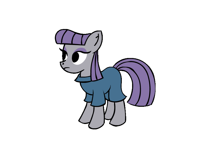 Size: 800x600 | Tagged: safe, artist:yooyfull, character:maud pie, species:earth pony, species:pony, animated, clothing, cute, excited, eyes closed, female, grin, happy, irrational exuberance, mare, maudabetes, out of character, prancing, secret, smiling, solo, when she smiles, xk-class end-of-the-world scenario