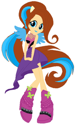 Size: 373x601 | Tagged: safe, artist:mlploverandsoniclover, base used, oc, oc only, species:pony, equestria girls:rainbow rocks, g4, my little pony: equestria girls, my little pony:equestria girls, female, royal winged pegasus, solo