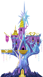 Size: 6000x10719 | Tagged: safe, artist:serenawyr, episode:twilight's kingdom, g4, my little pony: friendship is magic, .svg available, absurd resolution, building, castle, no pony, simple background, transparent background, twilight's castle, vector