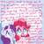 Size: 1000x1000 | Tagged: safe, artist:rastaquouere69, character:pinkie pie, character:rarity, species:earth pony, species:pony, species:unicorn, g4, answer, ask rarity and pinkie, dialogue, female, mare, text, tumblr