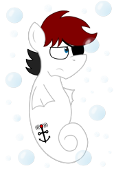 Size: 1510x2278 | Tagged: safe, artist:sketchymouse, oc, oc only, species:sea pony, bubble, sealand