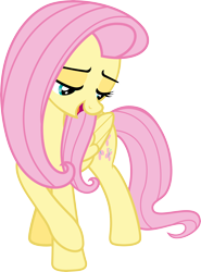 Size: 6000x8094 | Tagged: safe, artist:vulthuryol00, character:fluttershy, absurd resolution, female, simple background, solo, transparent background, vector