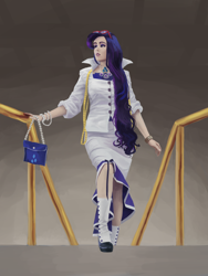 Size: 2400x3200 | Tagged: safe, artist:fahu, character:rarity, species:human, female, humanized, solo