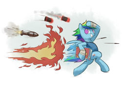 Size: 1024x756 | Tagged: safe, artist:stupjam, character:rainbow dash, book, crossover, parody, rainbow scout, scout, team fortress 2